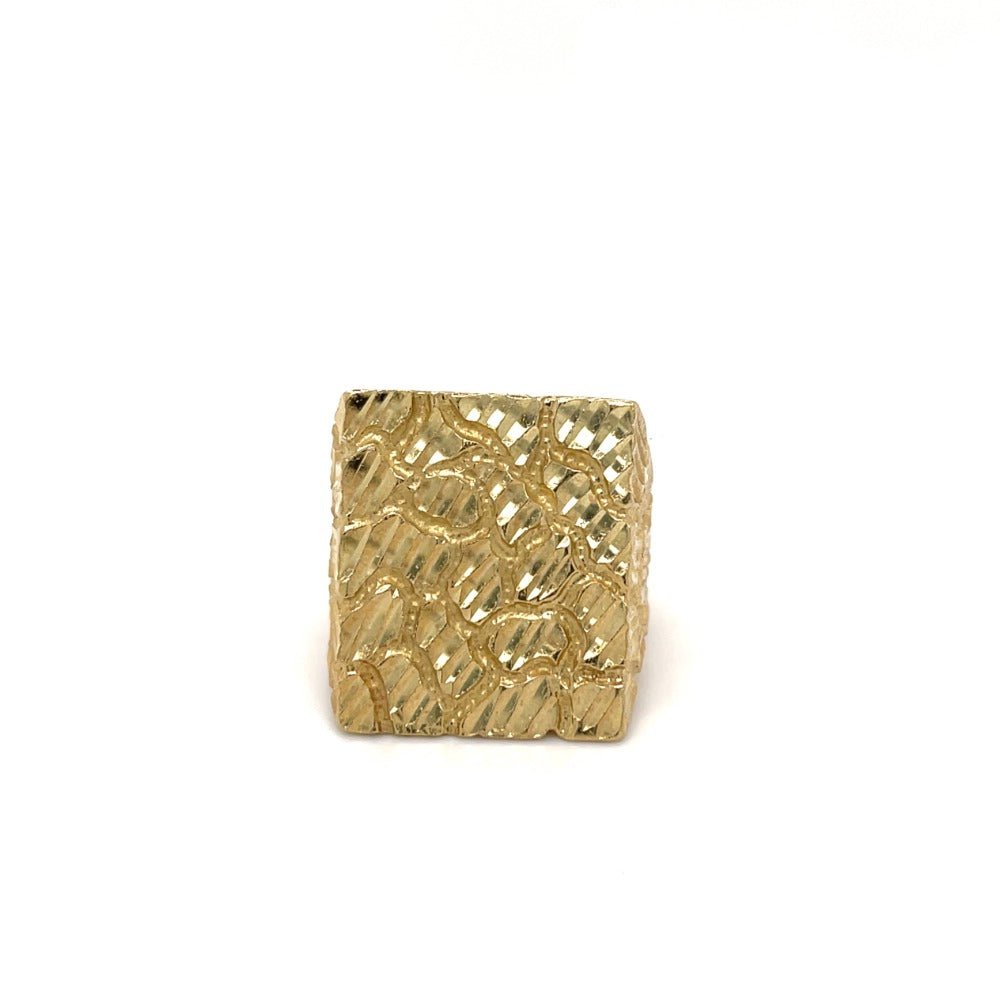 10KT Colossal Nugget Men’s Ring