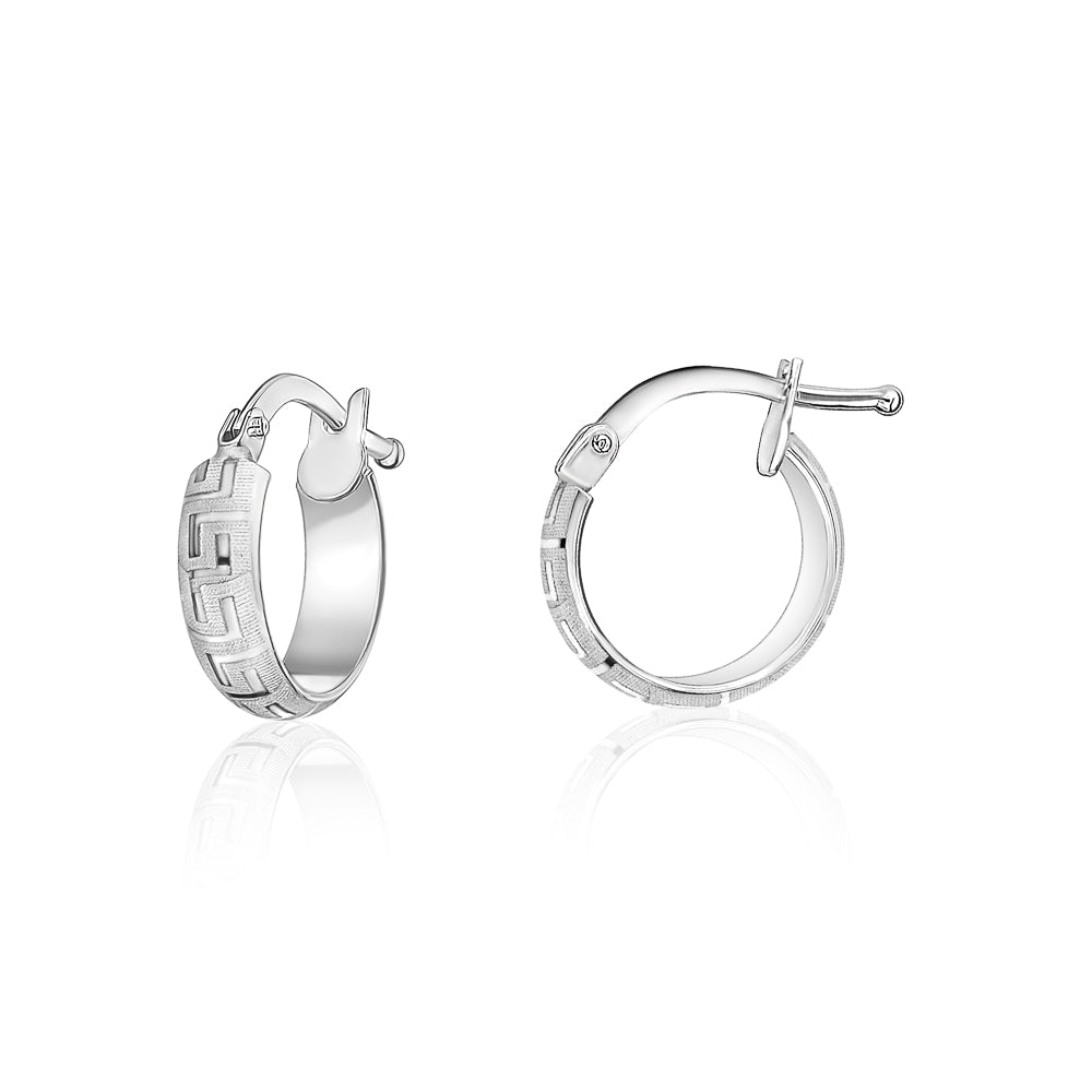10KT Scylla Hoop Earrings