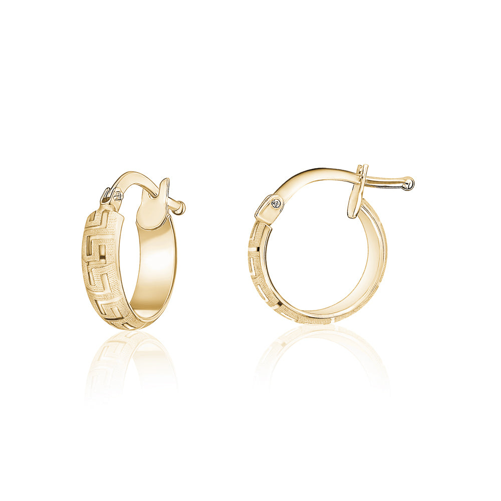 10KT Scylla Hoop Earrings