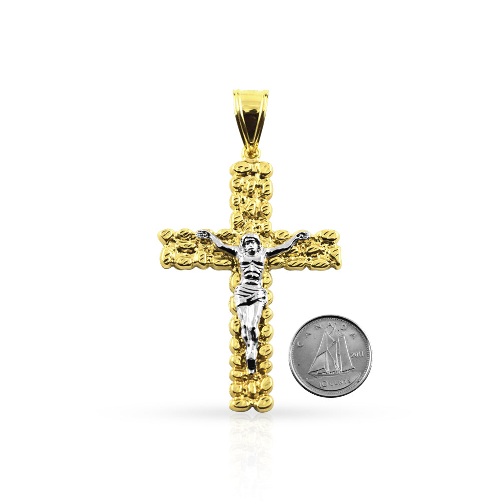 10KT Twin-tone Pendant