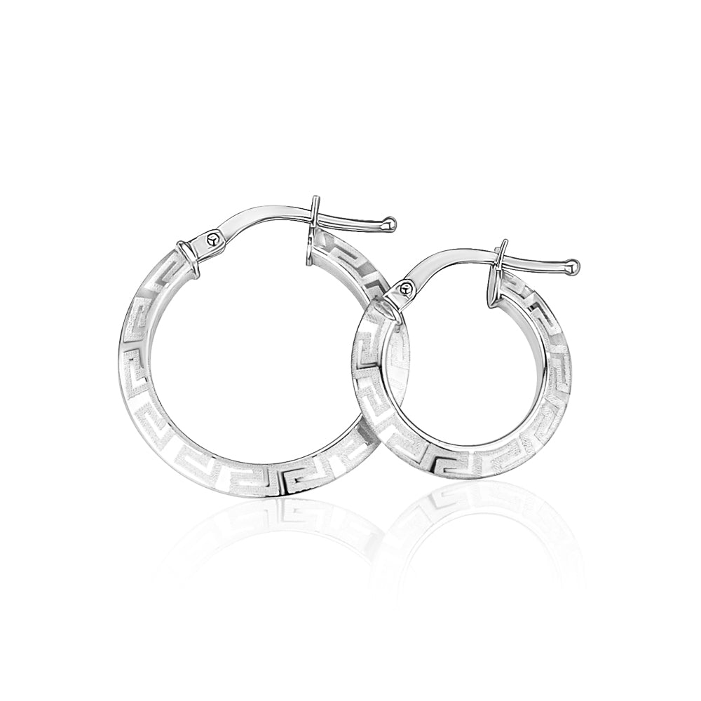 10KT Josephine Hoop Earrings