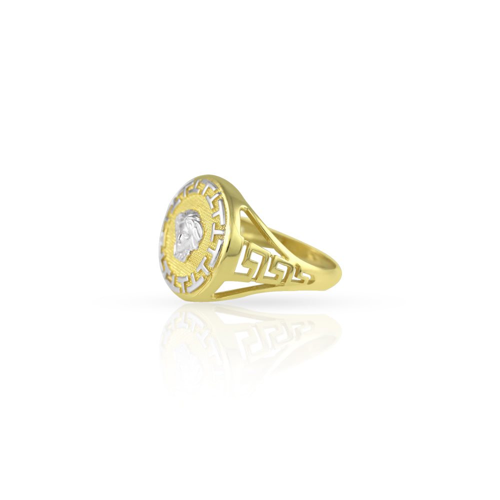 10KT Medusa Men's Ring