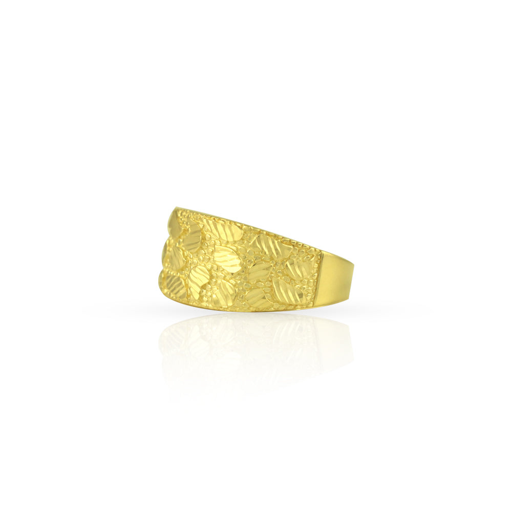 10KT Ohio Nugget Men's Ring
