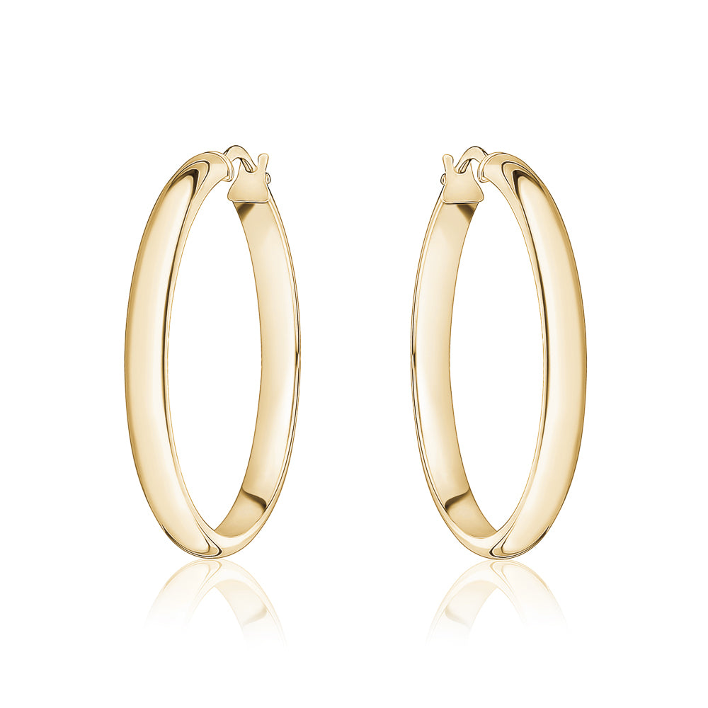 10KT Chloe Hoop Earrings