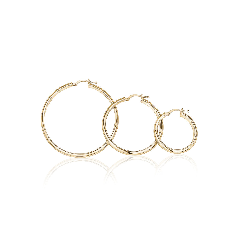 10KT Chloe Hoop Earrings