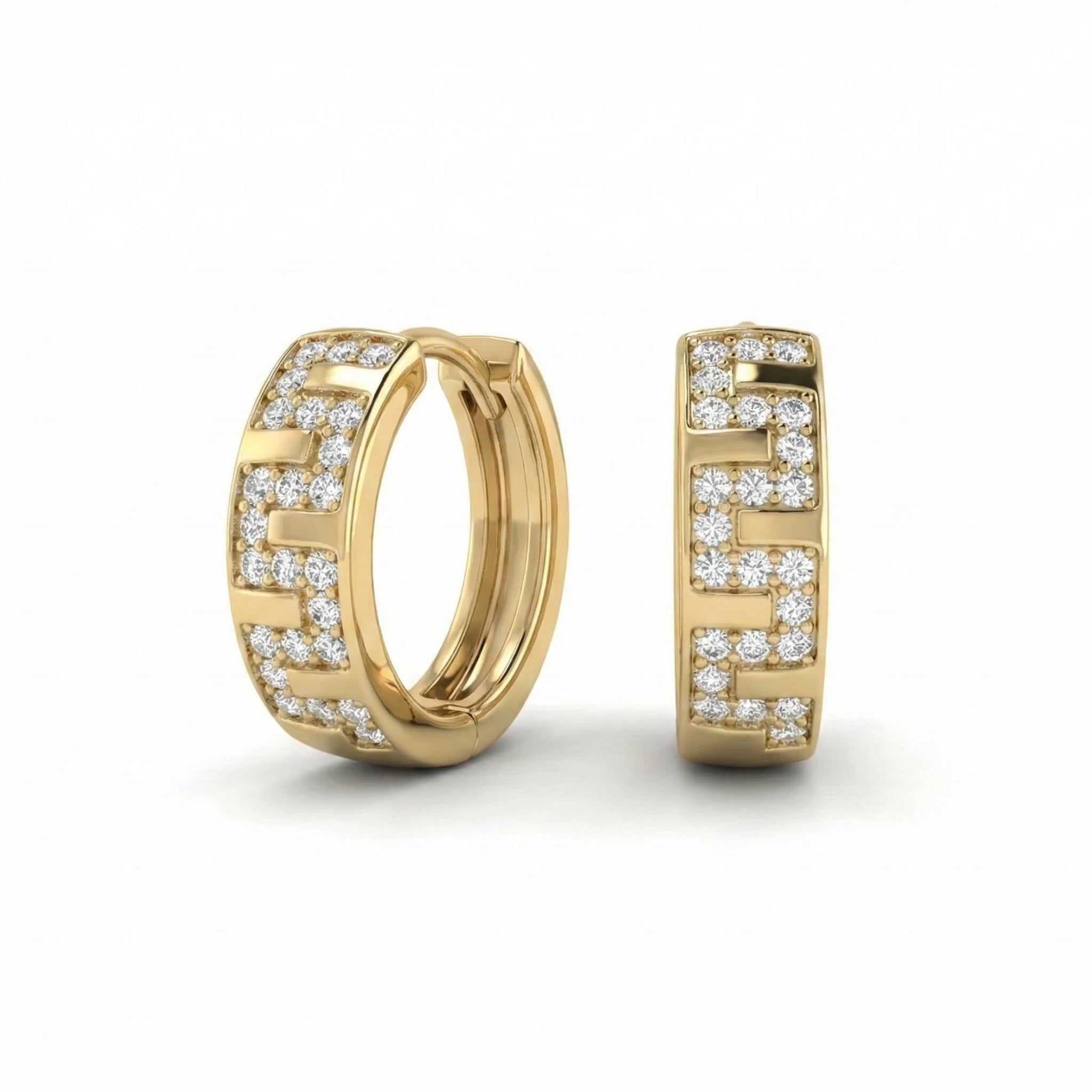 10KT Gold Rivera Huggies