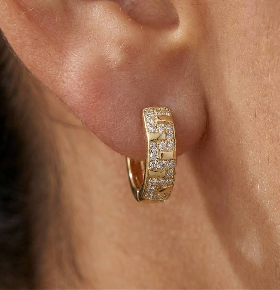 10KT Gold Rivera Huggies