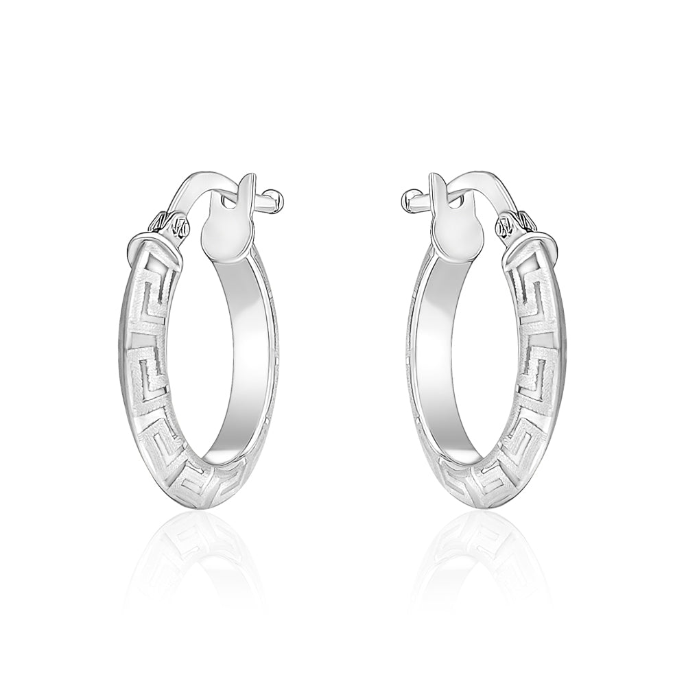 10KT Josephine Hoop Earrings