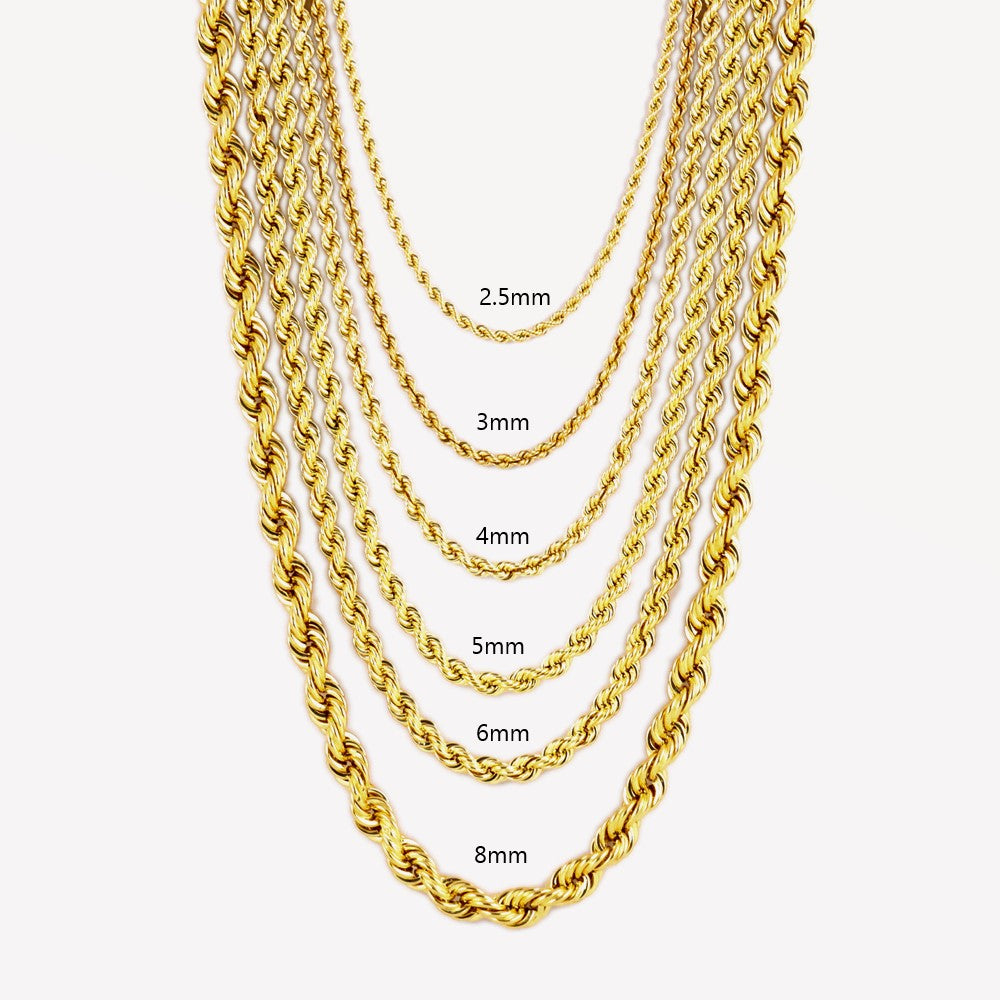 5.0 MM Rope Chain
