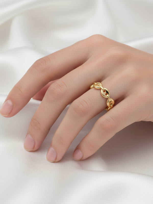 10KT Mariner Link Ring