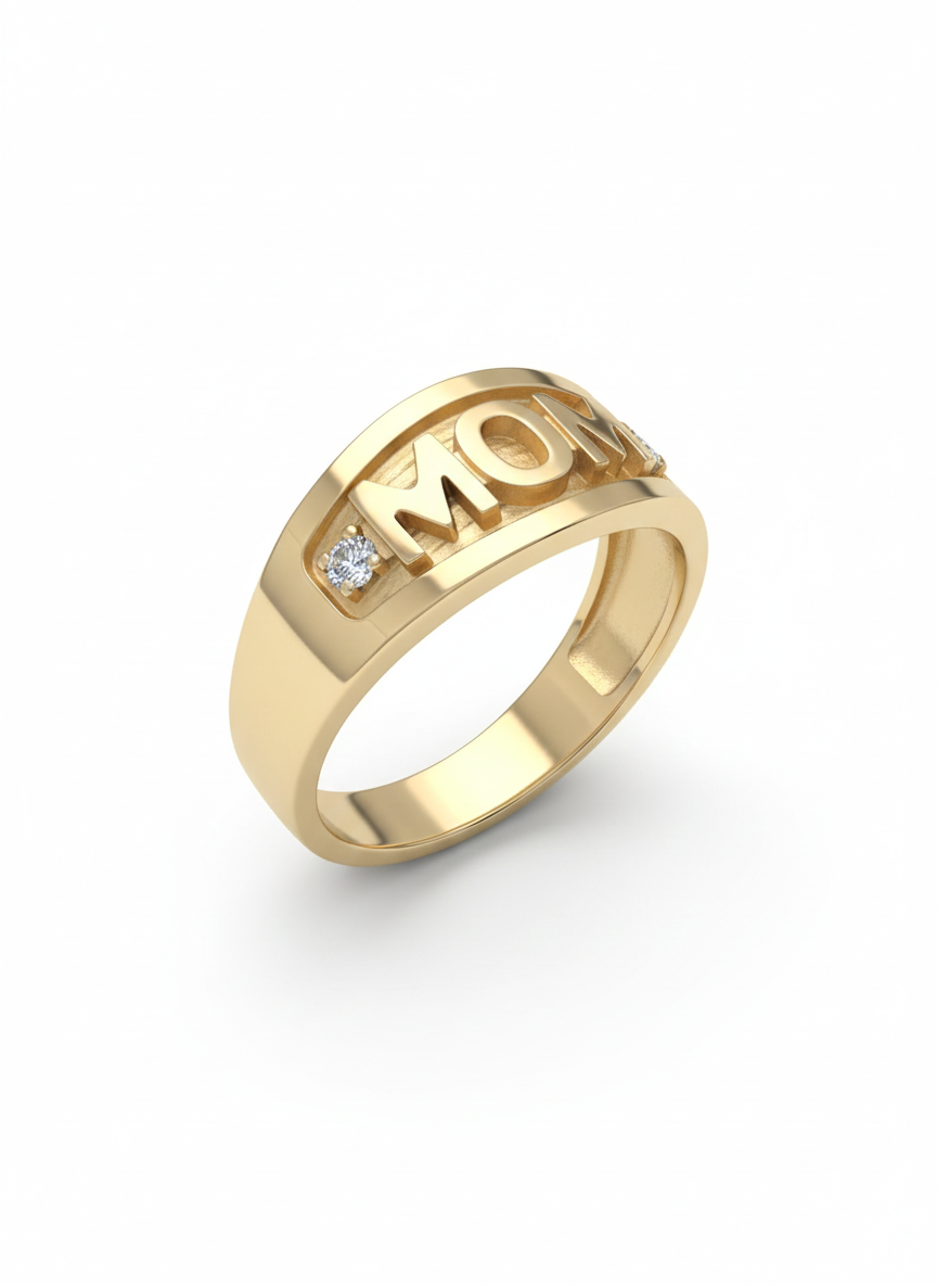 10KT Mom Ring