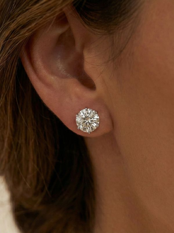 14KT 1.0CT TDW Lab Diamond Studs