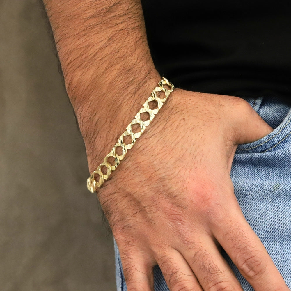 10KT Hercules Men's Bracelet