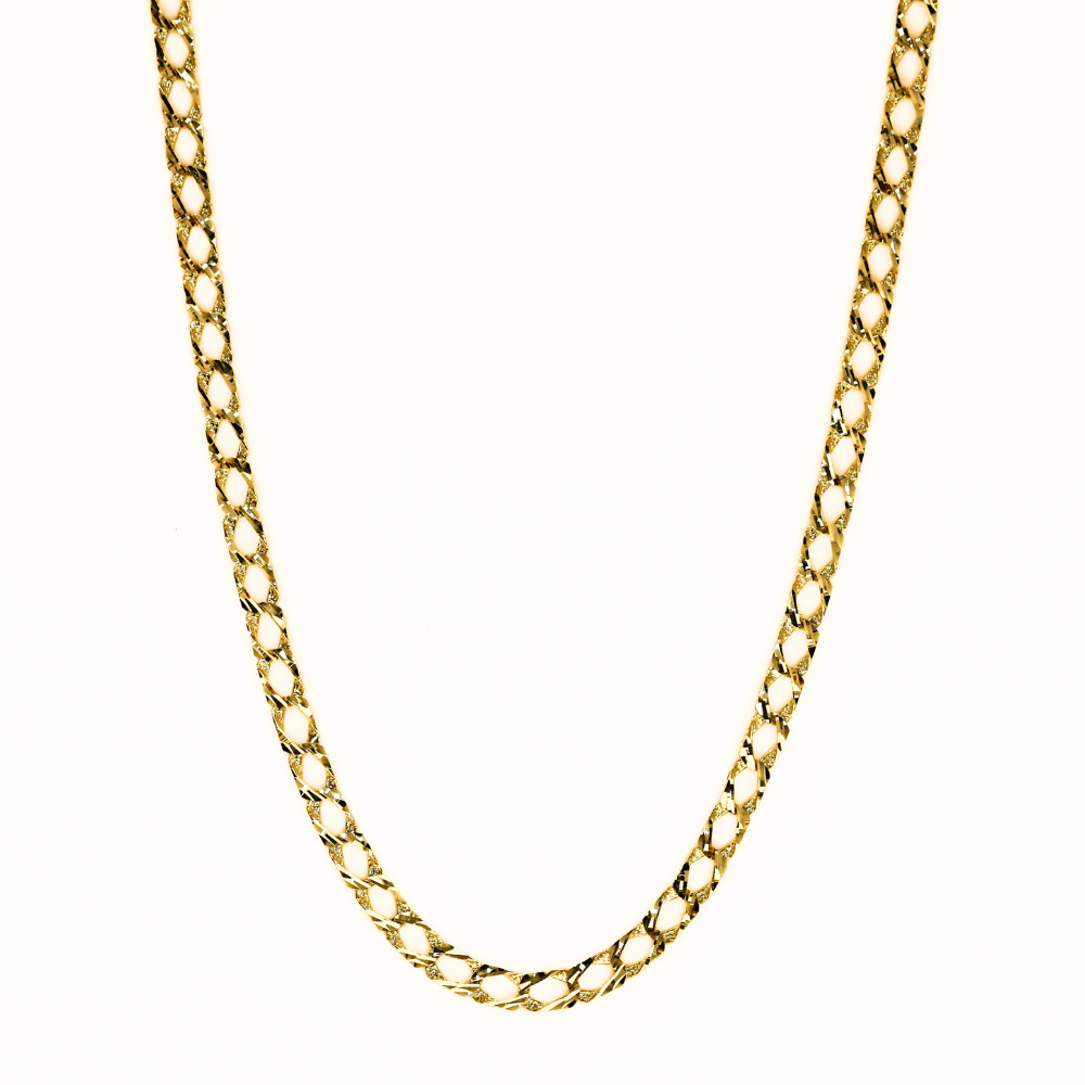 10KT Dominus Diamond Cut Chain