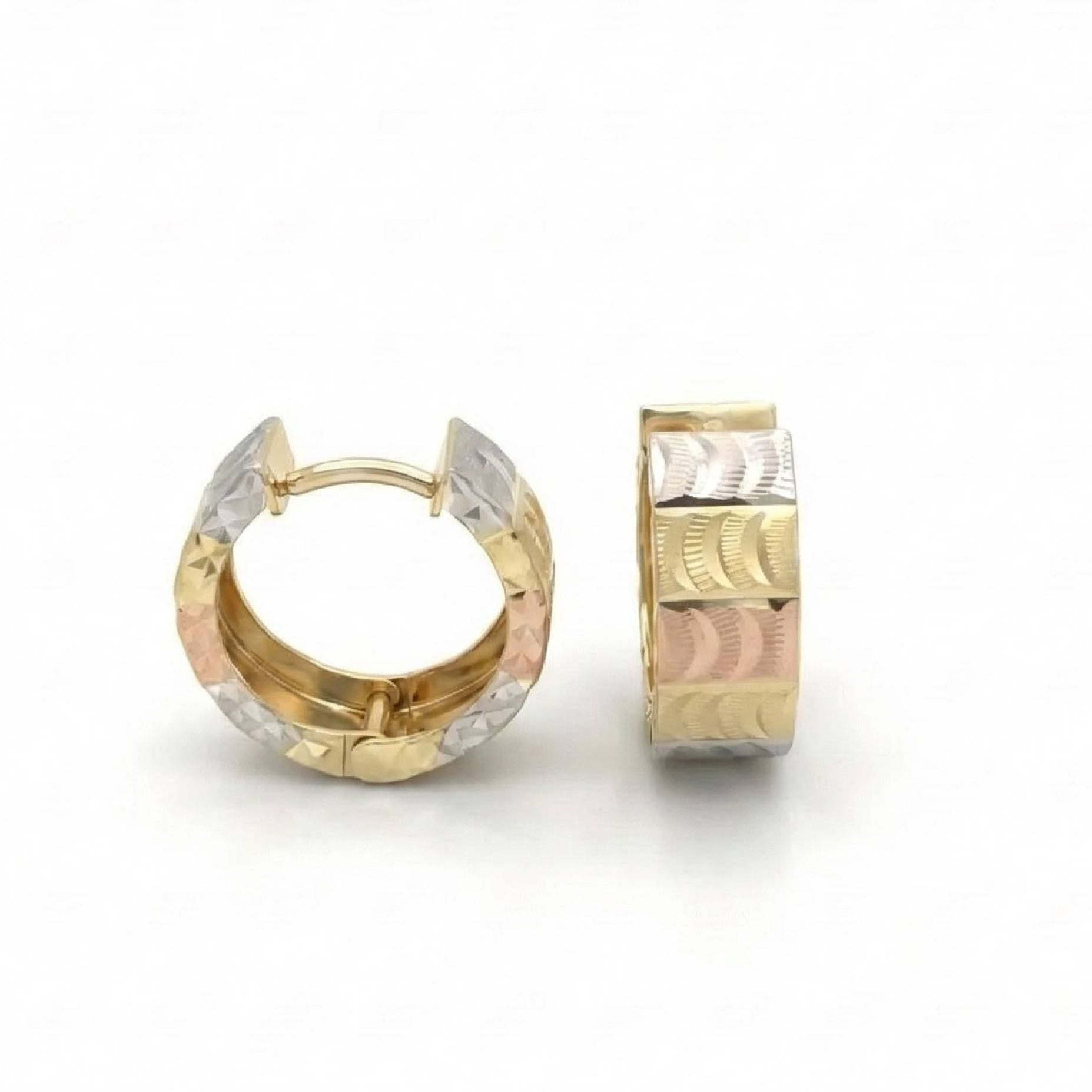 10KT Gold Moon Huggies