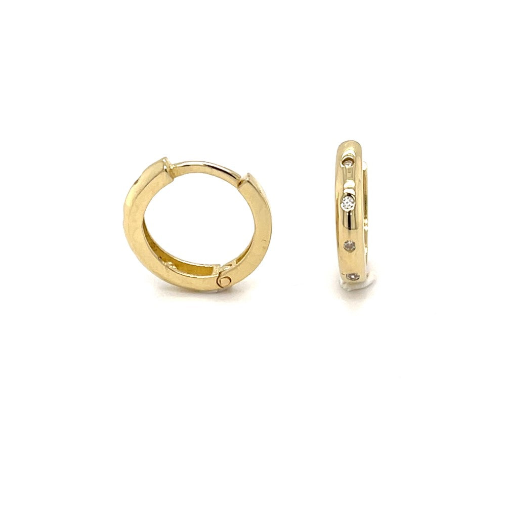 10KT Gold Merrill Huggies