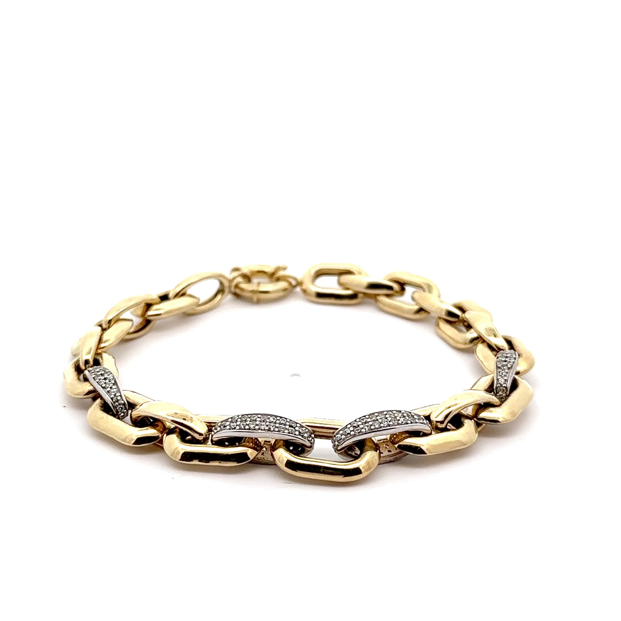 10KT Yellow Gold Women's Vienna Bracelet