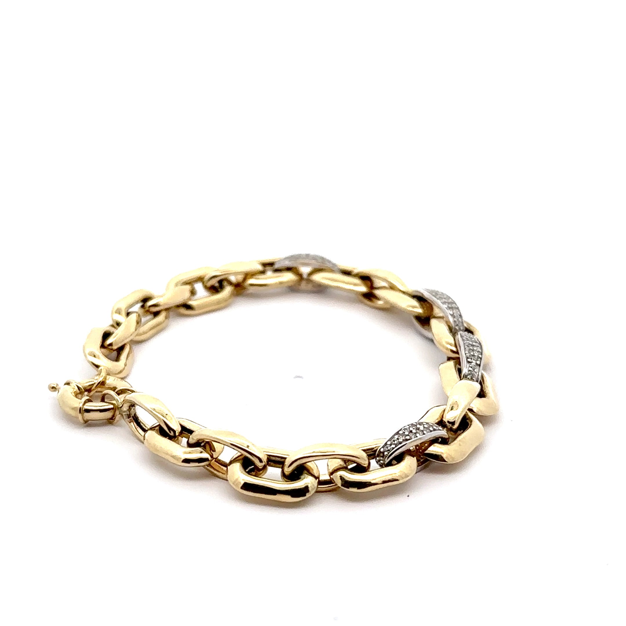 10KT Yellow Gold Women's Vienna Bracelet
