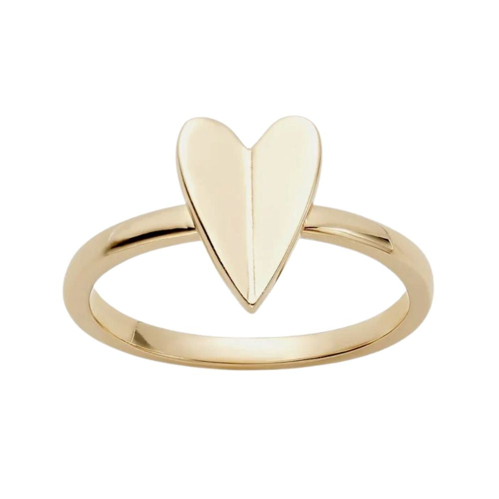 10KT Heart Ring