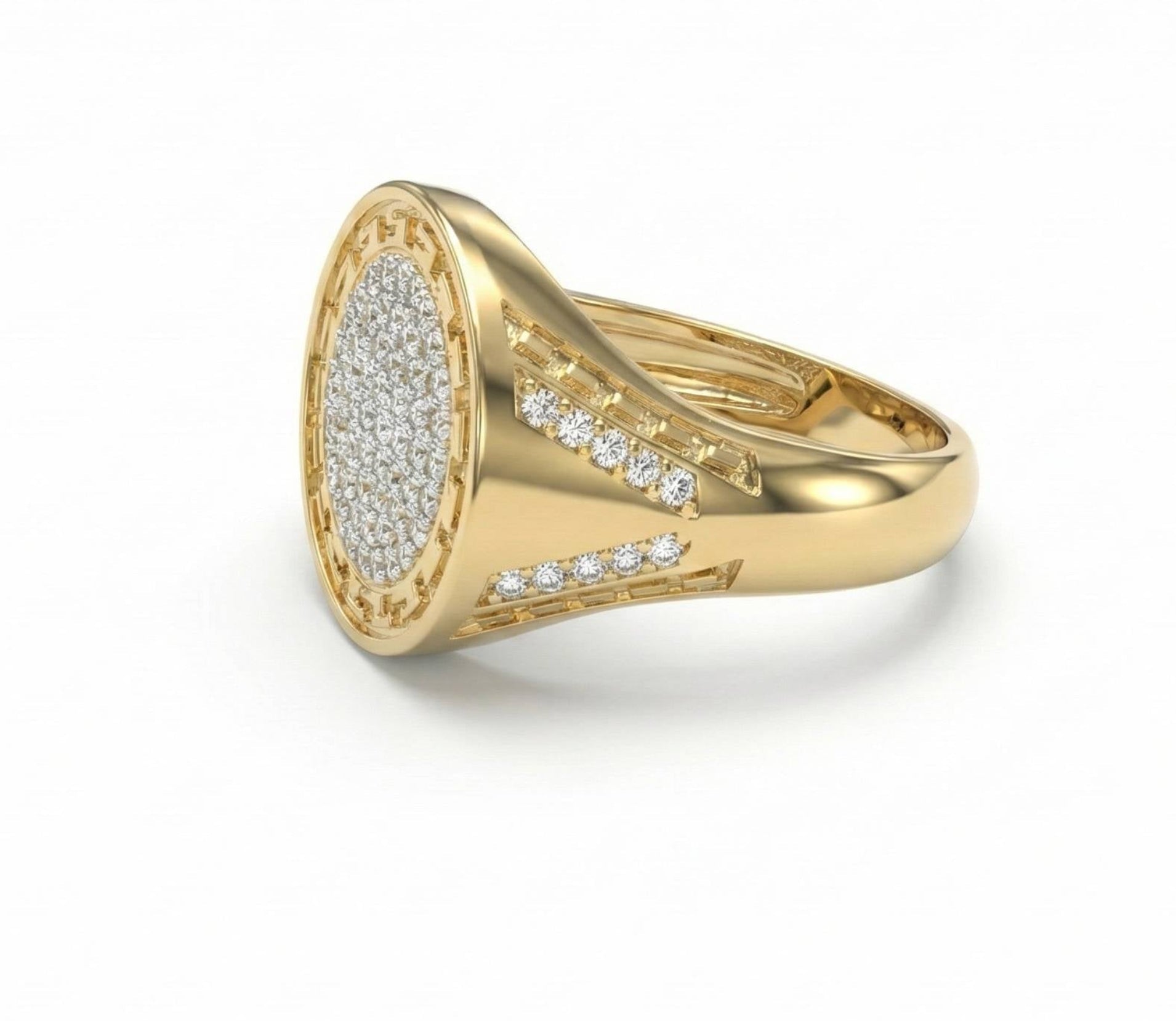 10KT Lunar Men’s Ring