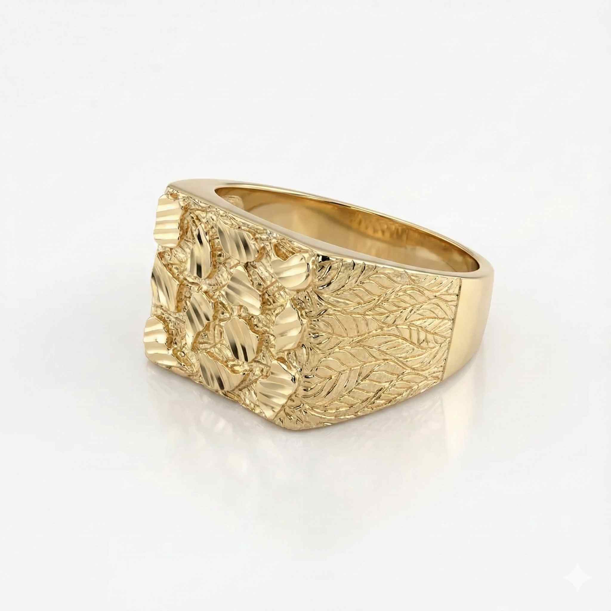 10KT Montana Nugget Men’s Ring