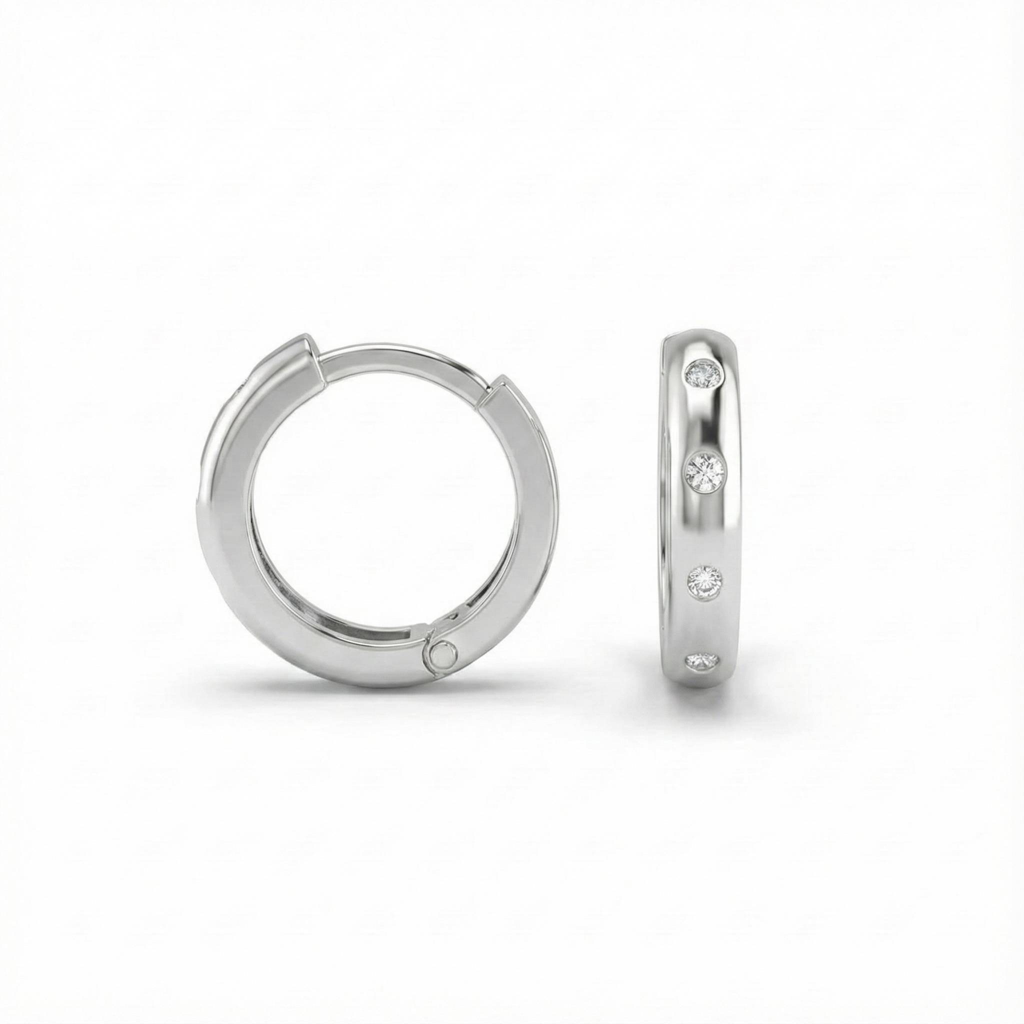 10KT Gold Merrill Huggies