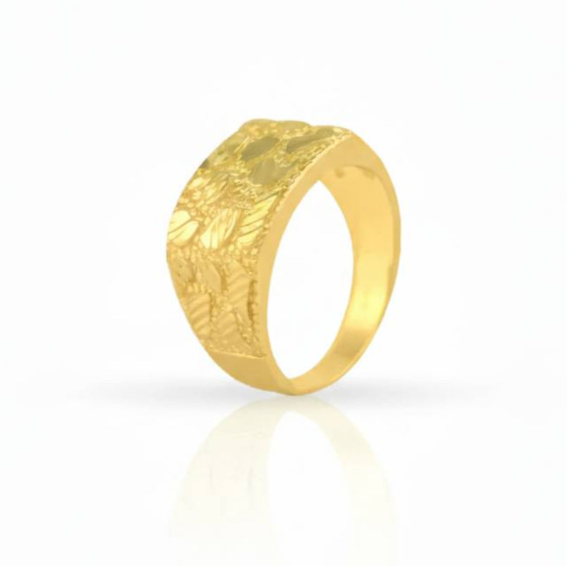 10KT Ohio Nugget Men's Ring