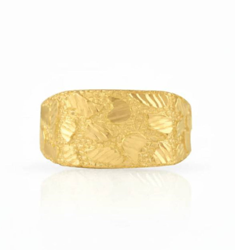 10KT Ohio Nugget Men's Ring