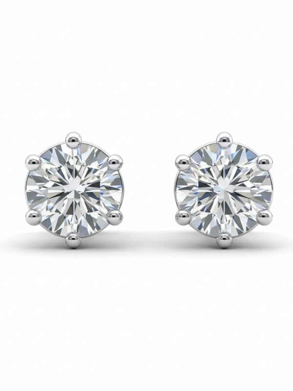 14KT Lab Diamond Studs